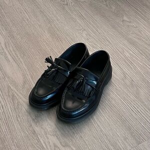 Dr. Martens Black Tassel Loafers